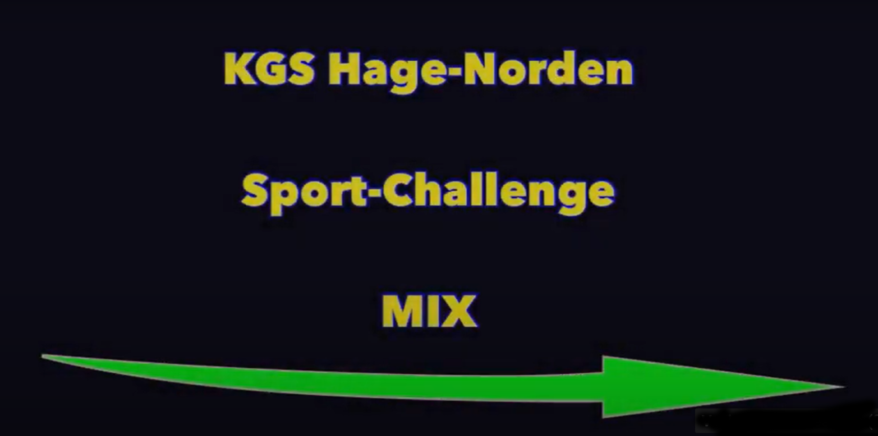Sport-Challenge der KGS Hage-Norden: Ein Schüler-Mix-Video